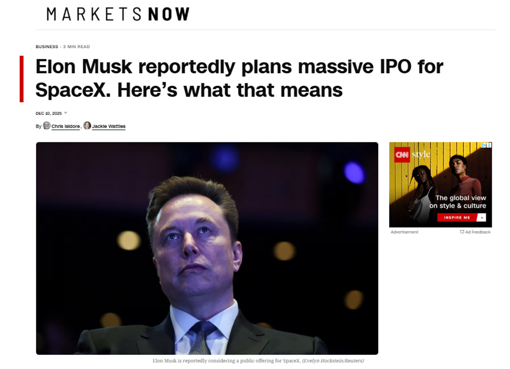 SpaceX - IPO